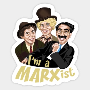 I am a MARXist Sticker